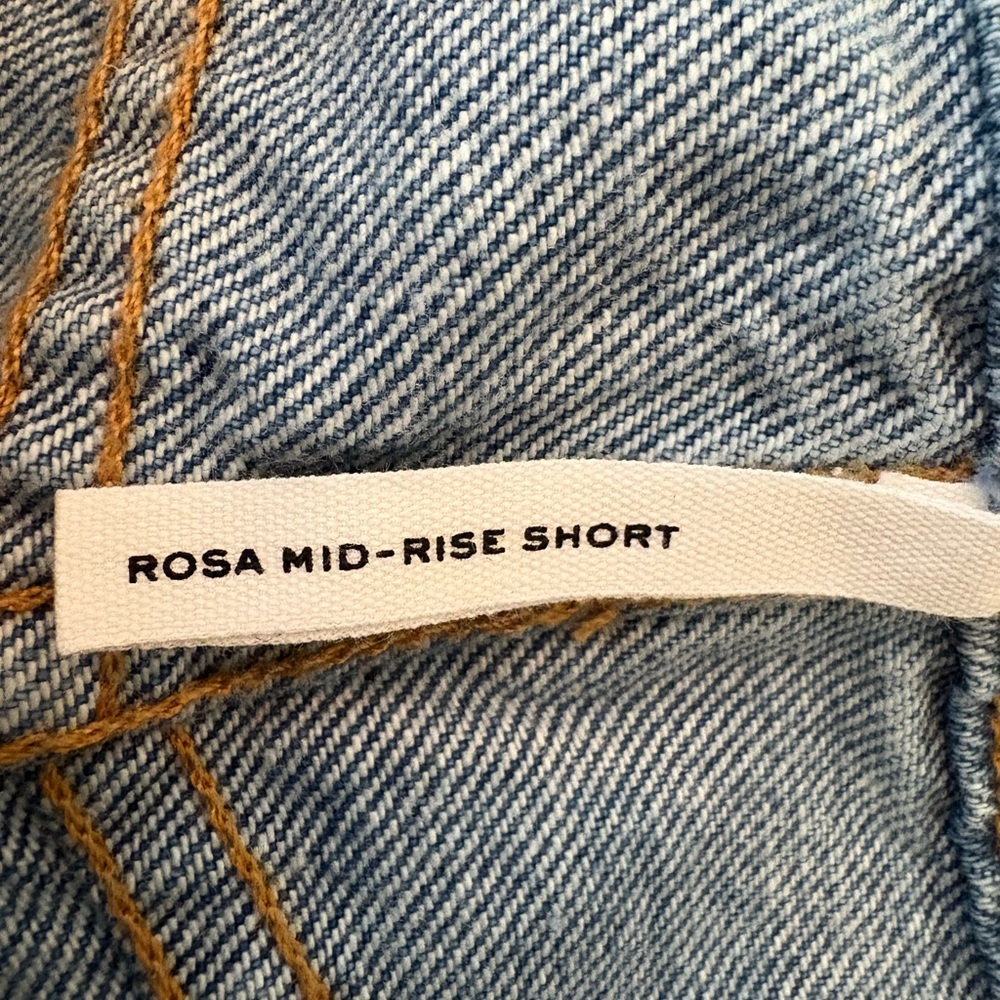 Rag & Bone Rosa Mid-Rise Short - Picture 9 of 11
